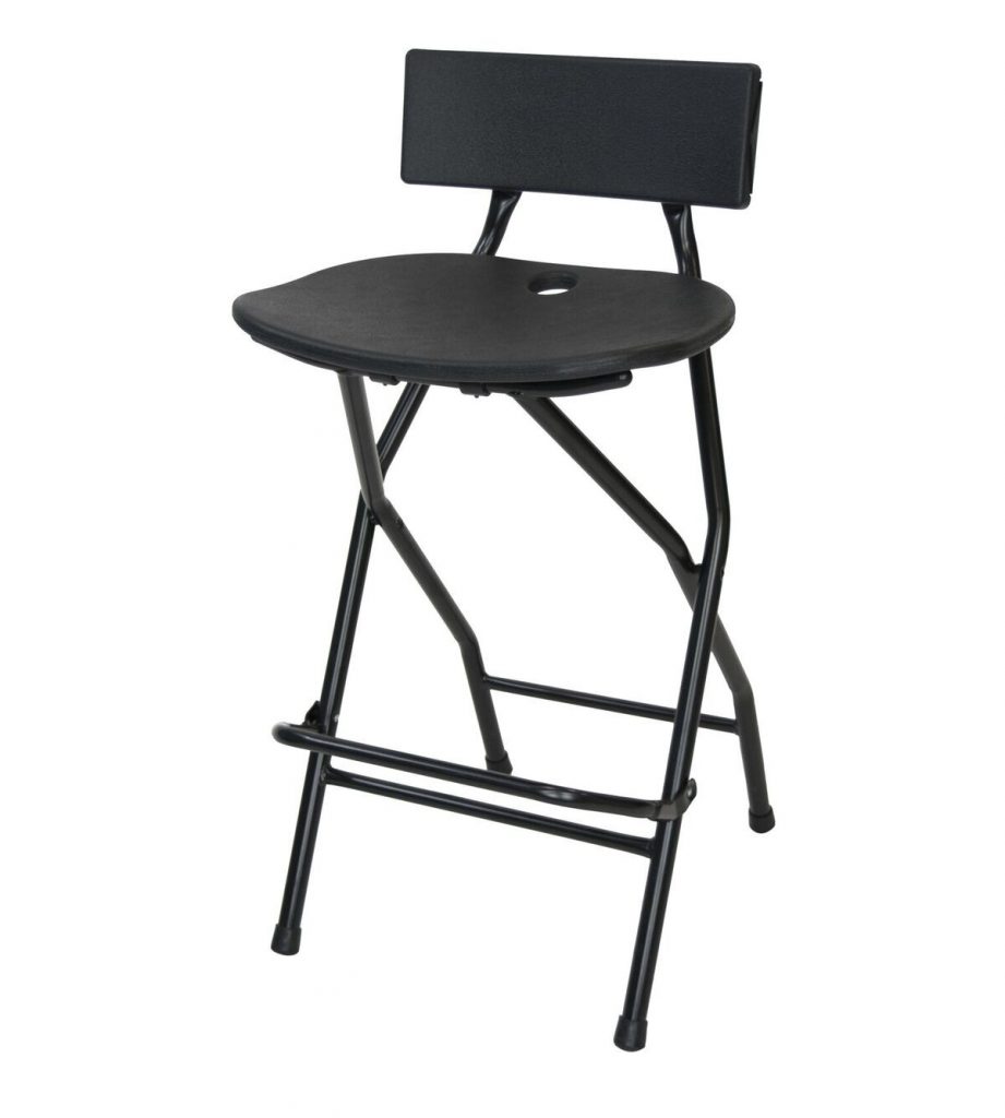 Folding Bar Stool w/backrest - 1st Class Party and Events Rentals